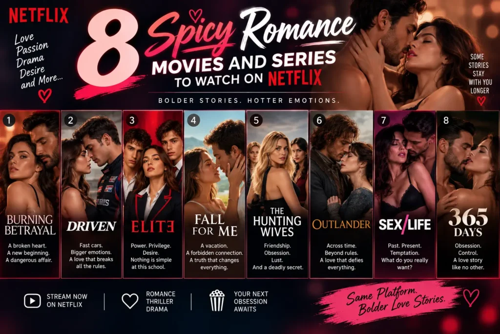 8 Spicy Romance Movies and Series to Watch on Netflix 1 8 Spicy Romance Movies and Series to Watch on Netflix