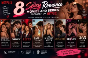 8 Spicy Romance Movies and Series to Watch on Netflix