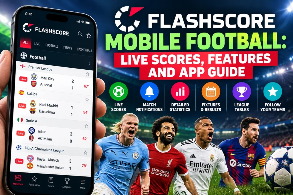 Flashscore Mobile Football: Live Scores, Features and App Guide 2 Flashscore Mobile Football: Live Scores, Features and App Guide
