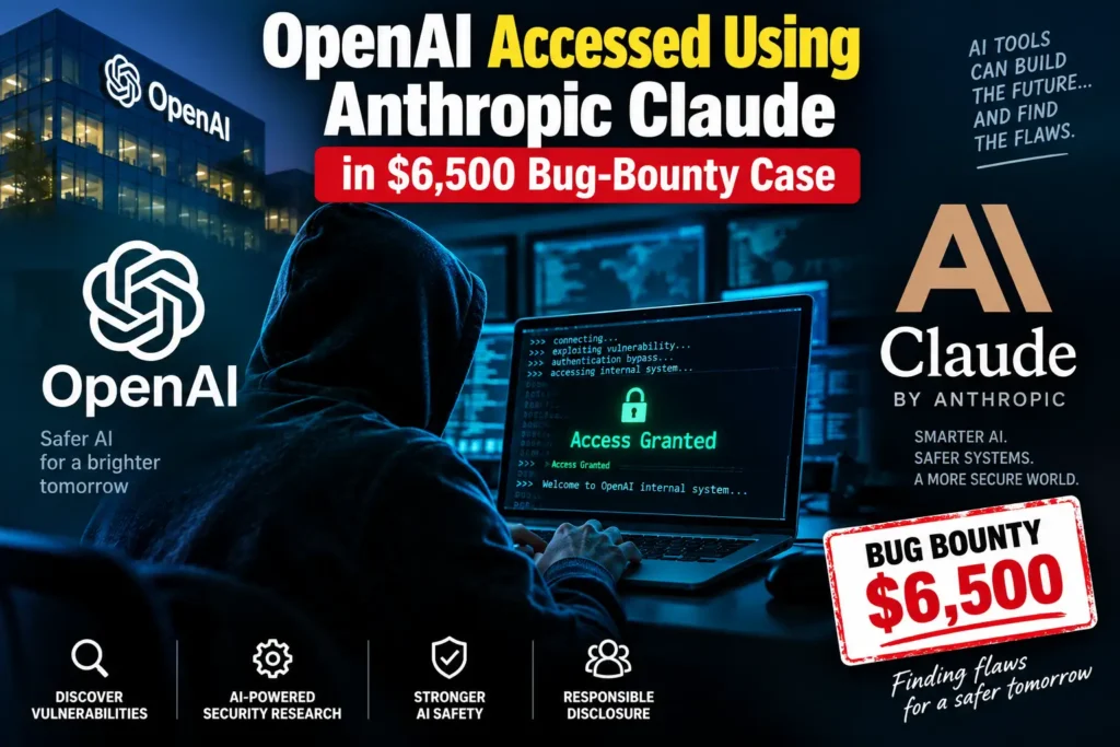 OpenAI Accessed Using Anthropic Claude in $6,500 Bug-Bounty Case 1 OpenAI Accessed Using Anthropic Claude in $6,500 Bug-Bounty Case