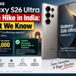 Samsung Galaxy S26 Ultra Price Hike in India: What We Know