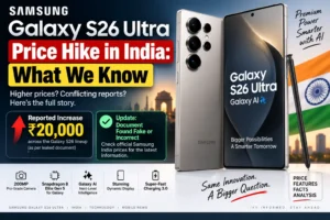 Samsung Galaxy S26 Ultra Price Hike in India: What We Know