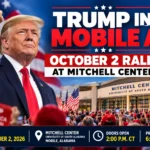 Trump in Mobile AL: October 2 Rally at Mitchell Center