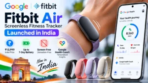 Google Fitbit Air screenless fitness tracker launched in India