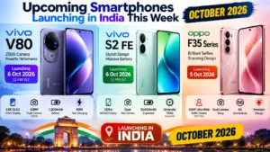 Vivo V80, Vivo S2 FE and OPPO F35 smartphones launching in India in October 2026